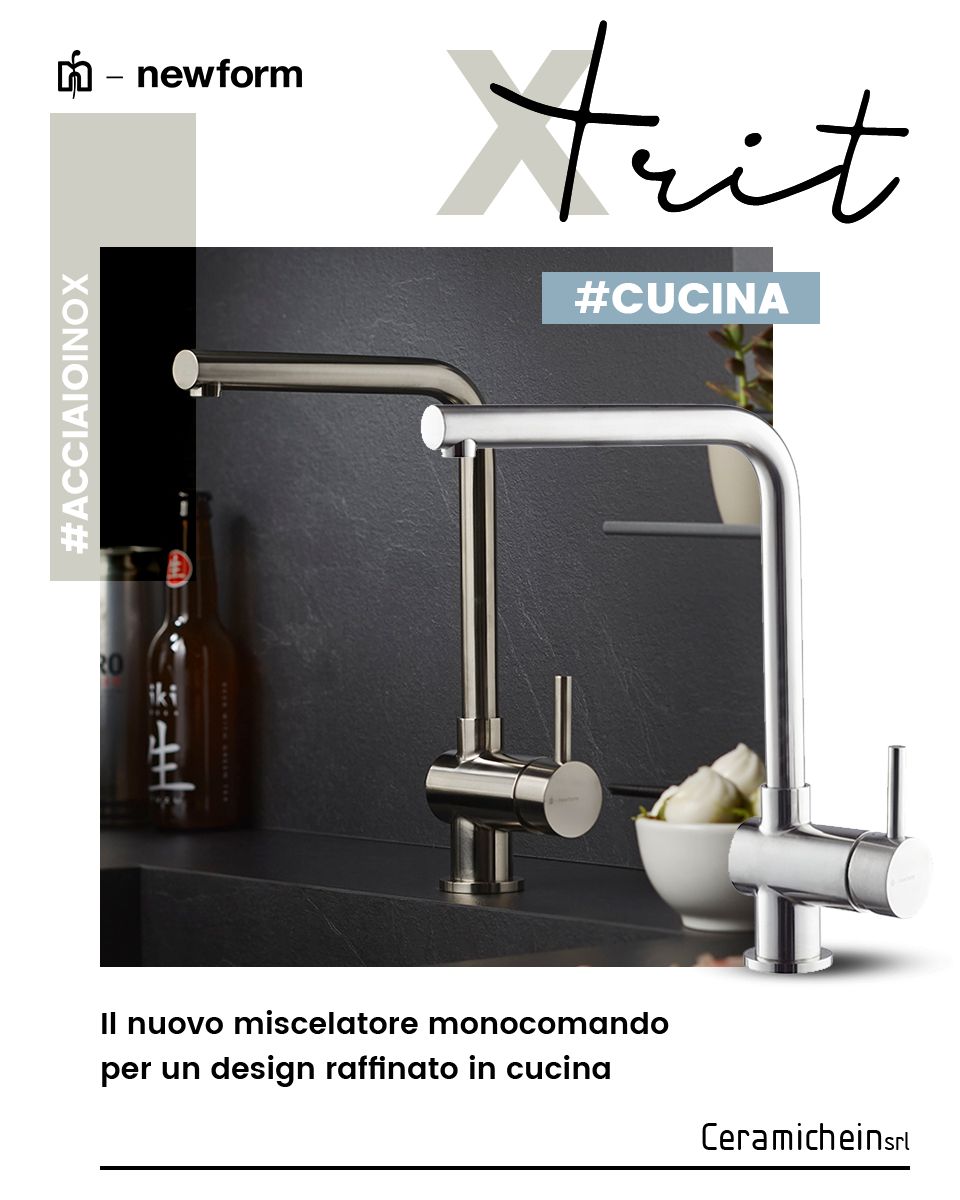 Miscelatore monocomando X-Trit di Newform