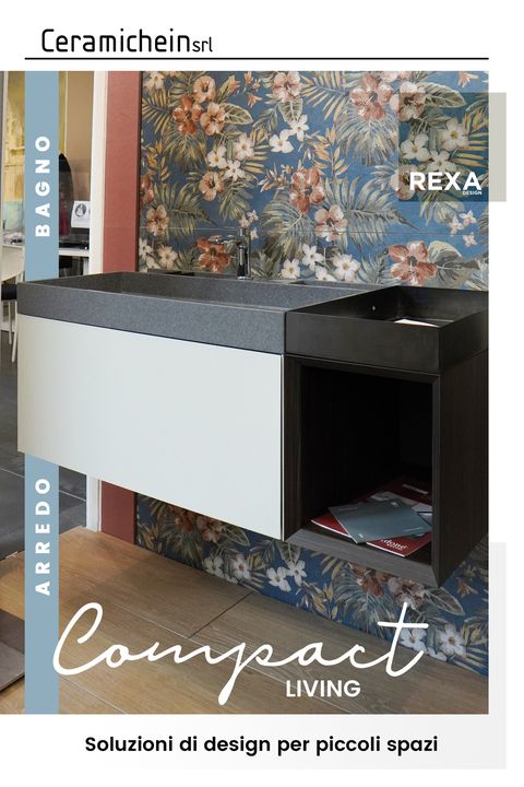 Soluzioni innovative e di design pensate per arredare piccoli spazi: Compact Living di Rexa Design  unisce estetica e funzionalità, stile contemporaneo e linee minimali.