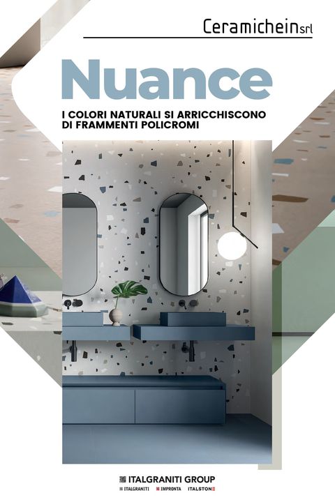 #Nuances è la collezione Italgraniti Group  in gres porcellanato, scolpita da una innovativa superficie gessosa che regala calore e comfort.