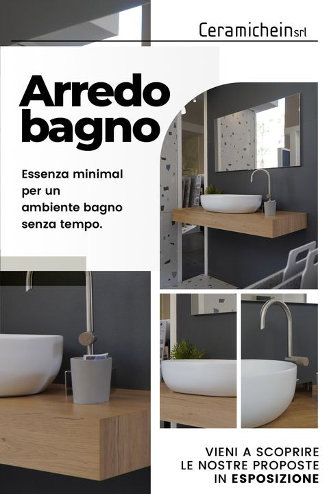 Arredo bagno in stile minimalista: dove regna eleganza e funzionalità.