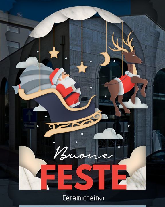 Buone #Feste da tutti noi di Ceramiche In ! 🎄🎁✨