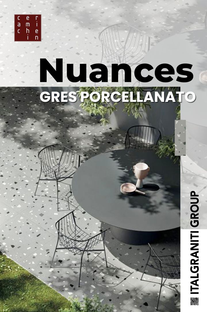 NUANCES - Gres Porcellanato

Nuances nasce dall’iconico cemento, la sua estetica