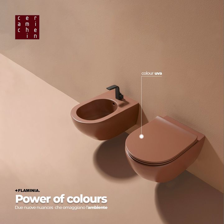 FLAMINIA  CERAMICHE IN

Tra le novità arredo bagno proposte da