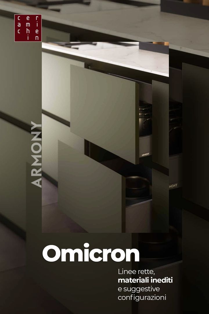 OMICRON - ARMONY

Un modello innovativo che propone abbinamenti moderni tra