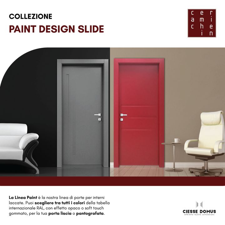 Porte per Interni: Linea Paint!🚪

La nostra linea Paint offre porte