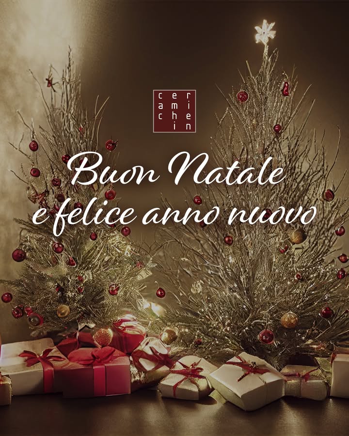 Buon Natale e felice Anno nuovo dal team di Ceramiche