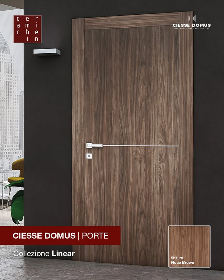 Scopri la collezione Linear di @ciessedomus 🚪
Linee essenziali e finiture