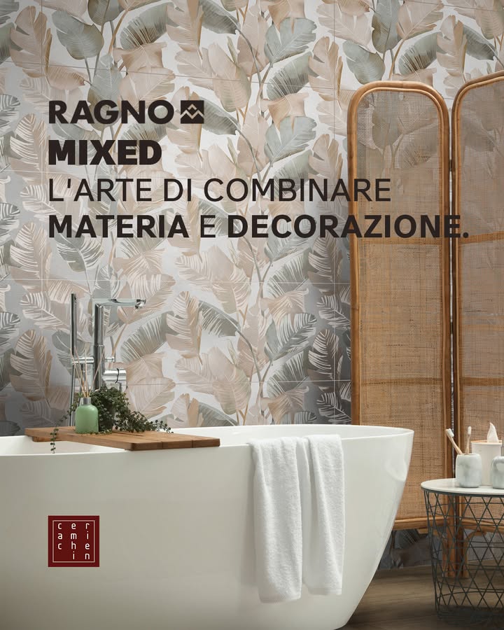 MIXED
Materia, colore e decorazione si incontrano. La collezione con superfici